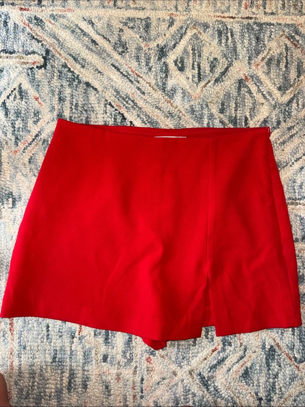 Women’s Red High-Waist Skort